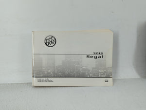 2012 Buick Regal Owners Manual Book Guide OEM Used Auto Parts