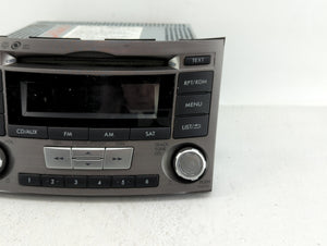 2012-2014 Subaru Legacy Radio AM FM Cd Player Receiver Replacement P/N:86201AJ66A 86201AJ61A Fits 2012 2013 2014 OEM Used Auto Parts