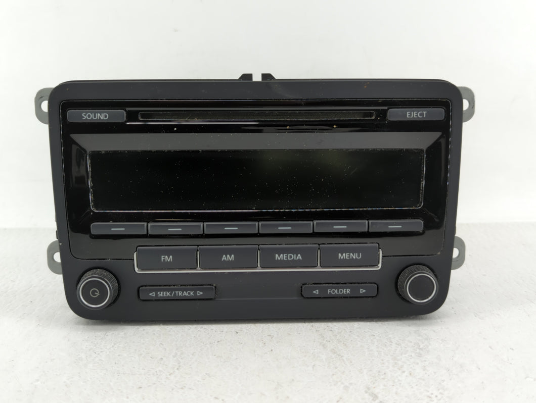 2015-2017 Volkswagen Jetta Radio AM FM Cd Player Receiver Replacement P/N:1K0 035 164 J 1K0 035 164 H Fits 2014 2015 2016 2017 OEM Used Auto Parts