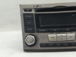 2012-2014 Subaru Legacy Radio AM FM Cd Player Receiver Replacement P/N:86201AJ66A 86201AJ61A Fits 2012 2013 2014 OEM Used Auto Parts