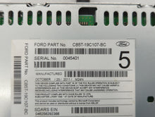 2012 Ford Explorer Radio AM FM Cd Player Receiver Replacement P/N:CB5T-19C107-BC CB5T-19C107-BB Fits OEM Used Auto Parts