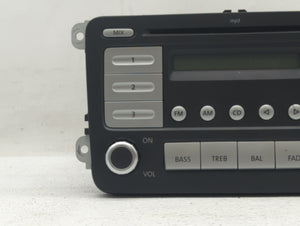 2009-2017 Volkswagen Tiguan Radio AM FM Cd Player Receiver Replacement P/N:1K0 035 161 D 1K0 035 188 F Fits OEM Used Auto Parts