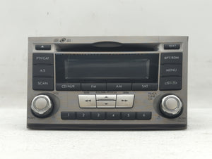 2012-2014 Subaru Legacy Radio AM FM Cd Player Receiver Replacement P/N:86201AJ66A 86201AJ61A Fits 2012 2013 2014 OEM Used Auto Parts