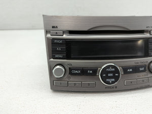 2010-2012 Subaru Legacy Radio AM FM Cd Player Receiver Replacement P/N:86201AJ61A 86201AJ62A Fits 2010 2011 2012 OEM Used Auto Parts