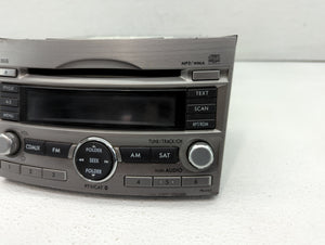 2010-2012 Subaru Legacy Radio AM FM Cd Player Receiver Replacement P/N:86201AJ61A 86201AJ62A Fits 2010 2011 2012 OEM Used Auto Parts