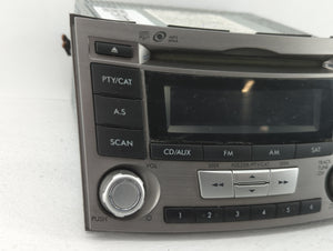 2012-2014 Subaru Legacy Radio AM FM Cd Player Receiver Replacement P/N:86201AJ66A 86201AJ61A Fits 2012 2013 2014 OEM Used Auto Parts