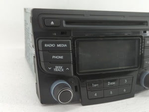 2012-2015 Hyundai Sonata Radio AM FM Cd Player Receiver Replacement P/N:96180-3Q700 96180-3Q600 Fits 2012 2013 2014 2015 OEM Used Auto Parts