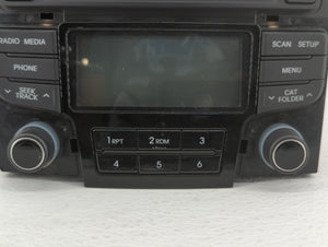 2012-2015 Hyundai Sonata Radio AM FM Cd Player Receiver Replacement P/N:96180-3Q700 96180-3Q600 Fits 2012 2013 2014 2015 OEM Used Auto Parts