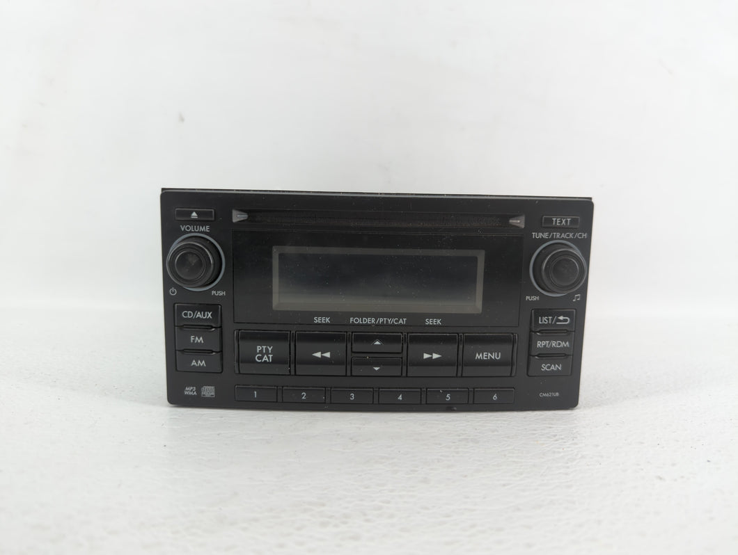 2012-2014 Subaru Impreza Radio AM FM Cd Player Receiver Replacement P/N:86201AJ61A 86201FJ600 Fits 2012 2013 2014 OEM Used Auto Parts