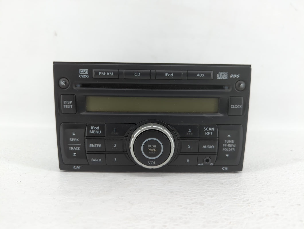 2014 Nissan Rogue Select Radio AM FM Cd Player Receiver Replacement P/N:28185 1VK1A 28185 1VX2A Fits 2011 2012 2013 2015 OEM Used Auto Parts