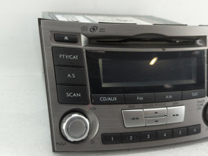 2012-2014 Subaru Legacy Radio AM FM Cd Player Receiver Replacement P/N:86201AJ66A 86201AJ61A Fits 2012 2013 2014 OEM Used Auto Parts