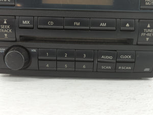 2005-2006 Nissan Altima Radio AM FM Cd Player Receiver Replacement P/N:28185 ZB20C 28185 ZB10A Fits 2005 2006 OEM Used Auto Parts