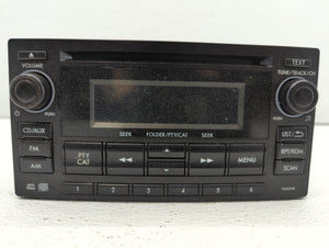 2012-2014 Subaru Impreza Radio AM FM Cd Player Receiver Replacement P/N:86201AJ61A 86201FJ600 Fits 2012 2013 2014 OEM Used Auto Parts