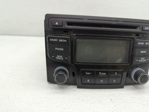 2012-2015 Hyundai Sonata Radio AM FM Cd Player Receiver Replacement P/N:96180-3Q700 96180-3Q600 Fits 2012 2013 2014 2015 OEM Used Auto Parts