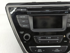 2014-2016 Hyundai Elantra Radio AM FM Cd Player Receiver Replacement P/N:96170-3X156GU 961703X156GU Fits 2014 2015 2016 OEM Used Auto Parts