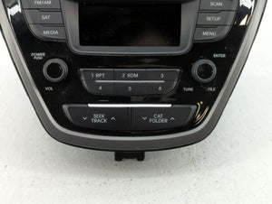 2014-2016 Hyundai Elantra Radio AM FM Cd Player Receiver Replacement P/N:96170-3X156GU 961703X156GU Fits 2014 2015 2016 OEM Used Auto Parts