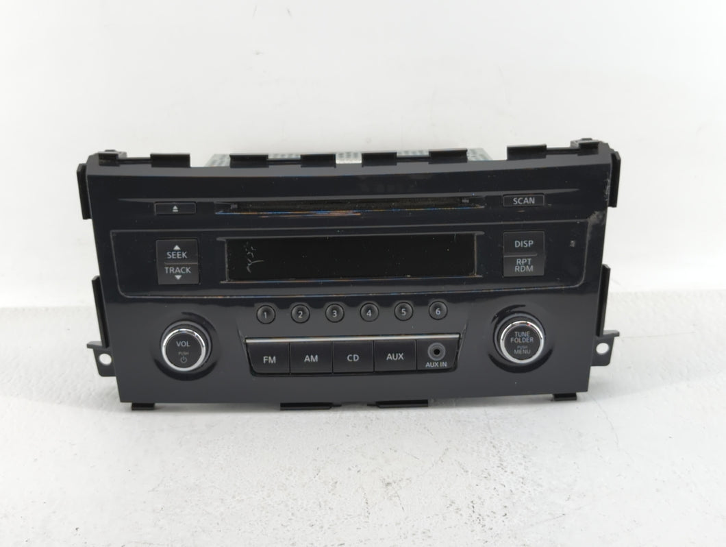 2013-2015 Nissan Altima Radio AM FM Cd Player Receiver Replacement P/N:28185 3TA0G Fits 2013 2014 2015 OEM Used Auto Parts