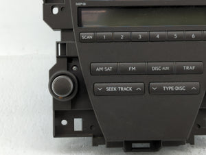 2007-2009 Lexus Es350 Radio AM FM Cd Player Receiver Replacement P/N:86120-33720 55900-33C10 Fits 2007 2008 2009 OEM Used Auto Parts