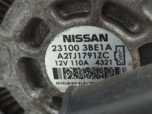 2012-2019 Nissan Versa Alternator Replacement Generator Charging Assembly Engine OEM P/N:23100 3BE1A Fits OEM Used Auto Parts