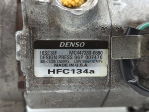 2011-2013 Chevrolet Silverado 1500 Air Conditioning A/c Ac Compressor Oem