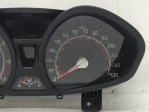 2012 Ford Fiesta Instrument Cluster Speedometer Gauges P/N:CE8T-10849-AC Fits OEM Used Auto Parts