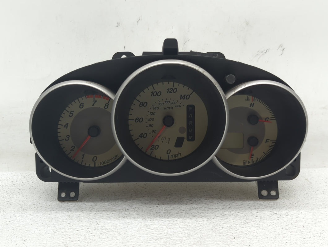 2007-2009 Mazda 3 Instrument Cluster Speedometer Gauges P/N:85 BAS1 A Fits 2007 2008 2009 OEM Used Auto Parts