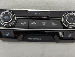 2016-2018 Honda Civic Climate Control Module Temperature AC/Heater Replacement P/N:79600-TBA-C410-M1 79600-TBA-A611-M1 Fits OEM Used Auto Parts