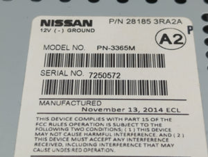 2013-2014 Nissan Sentra Radio AM FM Cd Player Receiver Replacement P/N:28185-3RA2D 28185-3RA2A Fits 2013 2014 OEM Used Auto Parts