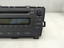 2010-2011 Toyota Prius Radio AM FM Cd Player Receiver Replacement P/N:86120-47290 Fits 2010 2011 OEM Used Auto Parts