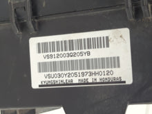 2013 Hyundai Sonata Fusebox Fuse Box Panel Relay Module P/N:91200-3Q205 91850-3S310 Fits 2011 2012 2014 OEM Used Auto Parts