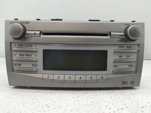 2010-2011 Toyota Camry Radio AM FM Cd Player Receiver Replacement P/N:86120-06480 Fits 2010 2011 OEM Used Auto Parts