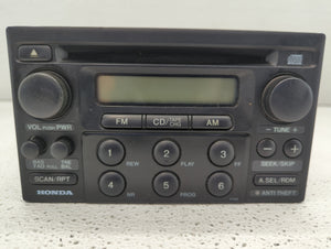 1998-2000 Honda Accord Radio AM FM Cd Player Receiver Replacement P/N:39101-S82-A230-M1 39101-S82-A220-M1 Fits 1998 1999 2000 OEM Used Auto Parts