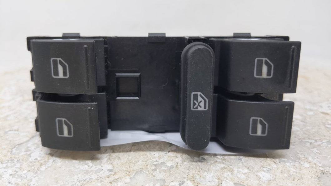 2009 Volkswagen Cc Master Power Window Switch Replacement Driver Side Left Fits OEM Used Auto Parts - Oemusedautoparts1.com