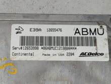 2014-2016 Chevrolet Impala PCM Engine Computer ECU ECM PCU OEM P/N:12653998 12655476 Fits 2013 2014 2015 2016 OEM Used Auto Parts