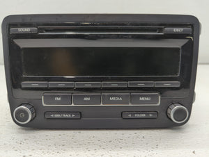 2012-2016 Volkswagen Beetle Radio AM FM Cd Player Receiver Replacement P/N:1K0 035 164 D 1K0 035 164 Fits OEM Used Auto Parts