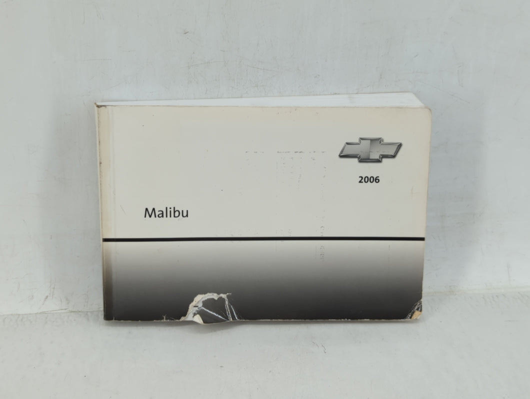 2006 Chevrolet Malibu Owners Manual Book Guide OEM Used Auto Parts