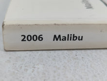 2006 Chevrolet Malibu Owners Manual Book Guide OEM Used Auto Parts