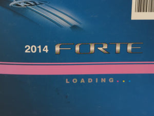 2014 Kia Forte Owners Manual Book Guide OEM Used Auto Parts