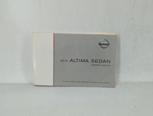 2015 Nissan Altima Owners Manual Book Guide OEM Used Auto Parts