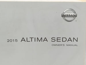 2015 Nissan Altima Owners Manual Book Guide OEM Used Auto Parts