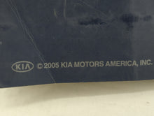 2005 Kia Spectra Owners Manual Book Guide OEM Used Auto Parts