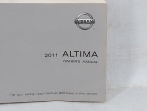 2011 Nissan Altima Owners Manual Book Guide OEM Used Auto Parts