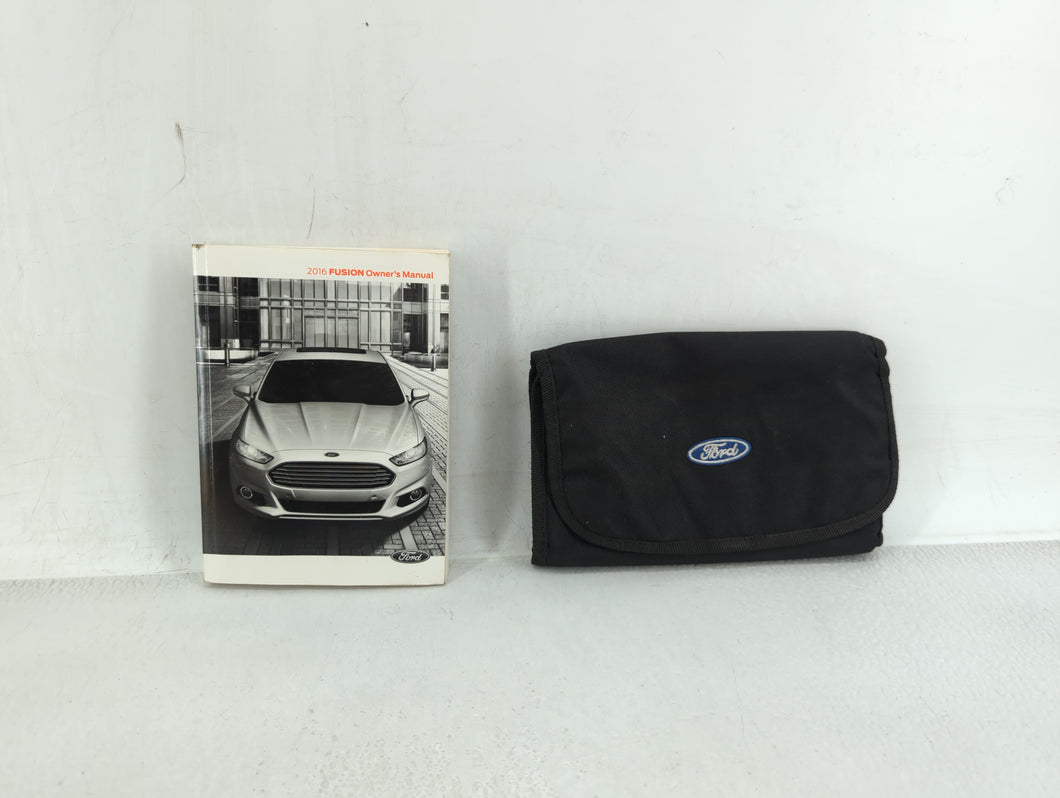 2016 Ford Fusion Owners Manual Book Guide OEM Used Auto Parts