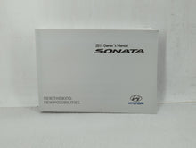 2015 Hyundai Sonata Owners Manual Book Guide OEM Used Auto Parts