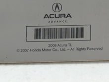 2008 Acura Tl Owners Manual Book Guide OEM Used Auto Parts