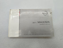 2011 Nissan Maxima Owners Manual Book Guide OEM Used Auto Parts