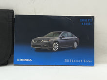 2013 Honda Accord Owners Manual Book Guide OEM Used Auto Parts