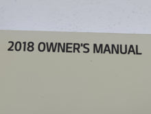 2018 Kia Rio Owners Manual Book Guide OEM Used Auto Parts