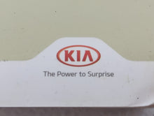 2018 Kia Rio Owners Manual Book Guide OEM Used Auto Parts