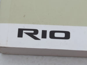 2018 Kia Rio Owners Manual Book Guide OEM Used Auto Parts